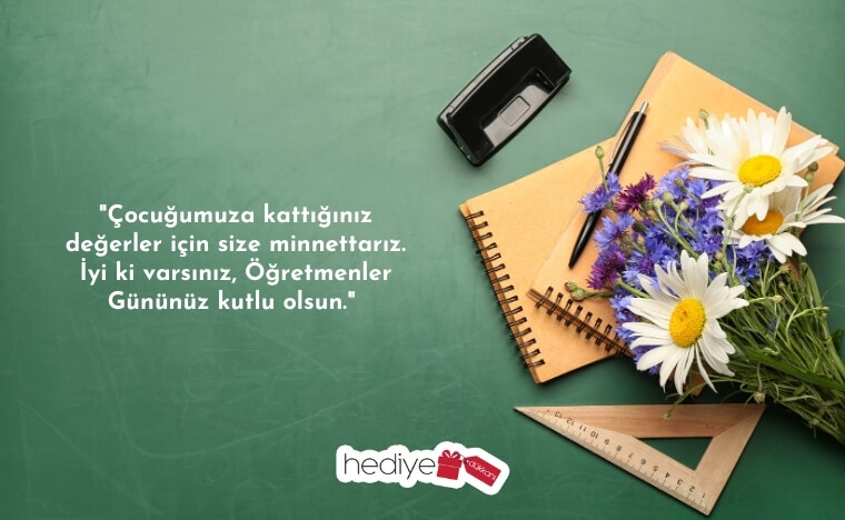 veliden öğretmene öğretmenler günü mesajı