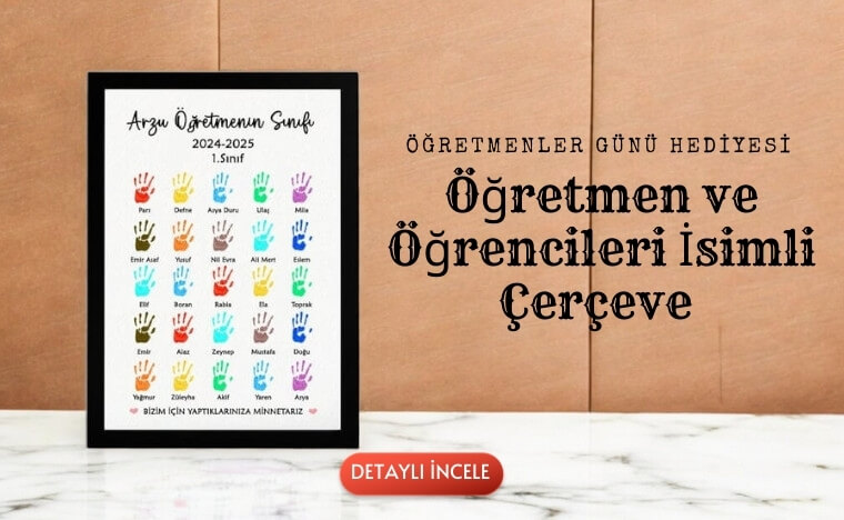 yaratıcı öğretmenler günü hediyeleri