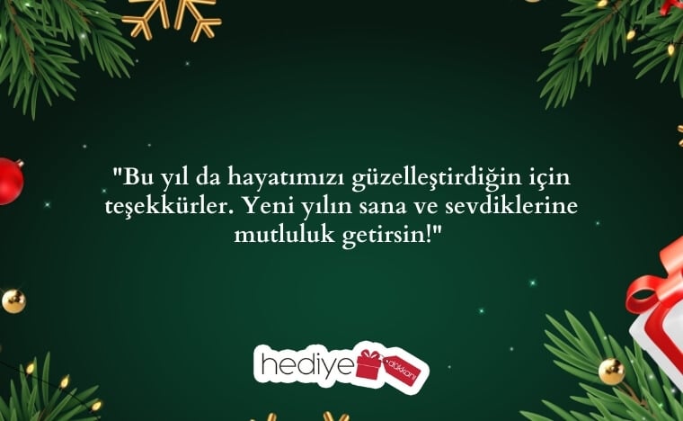 yılbaşı hediye notları