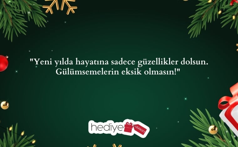 yılbaşı hediye notları