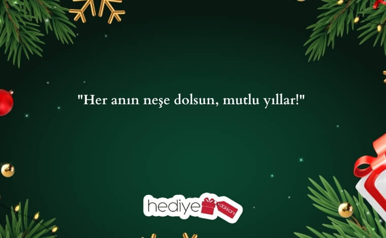 yılbaşı hediye notları