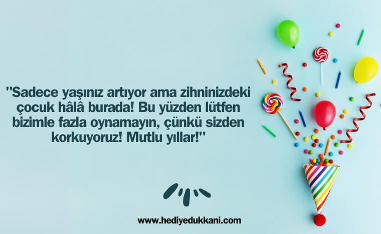 yöneticiye doğum günü mesajı