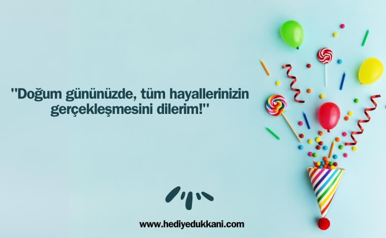 yöneticiye doğum günü mesajı