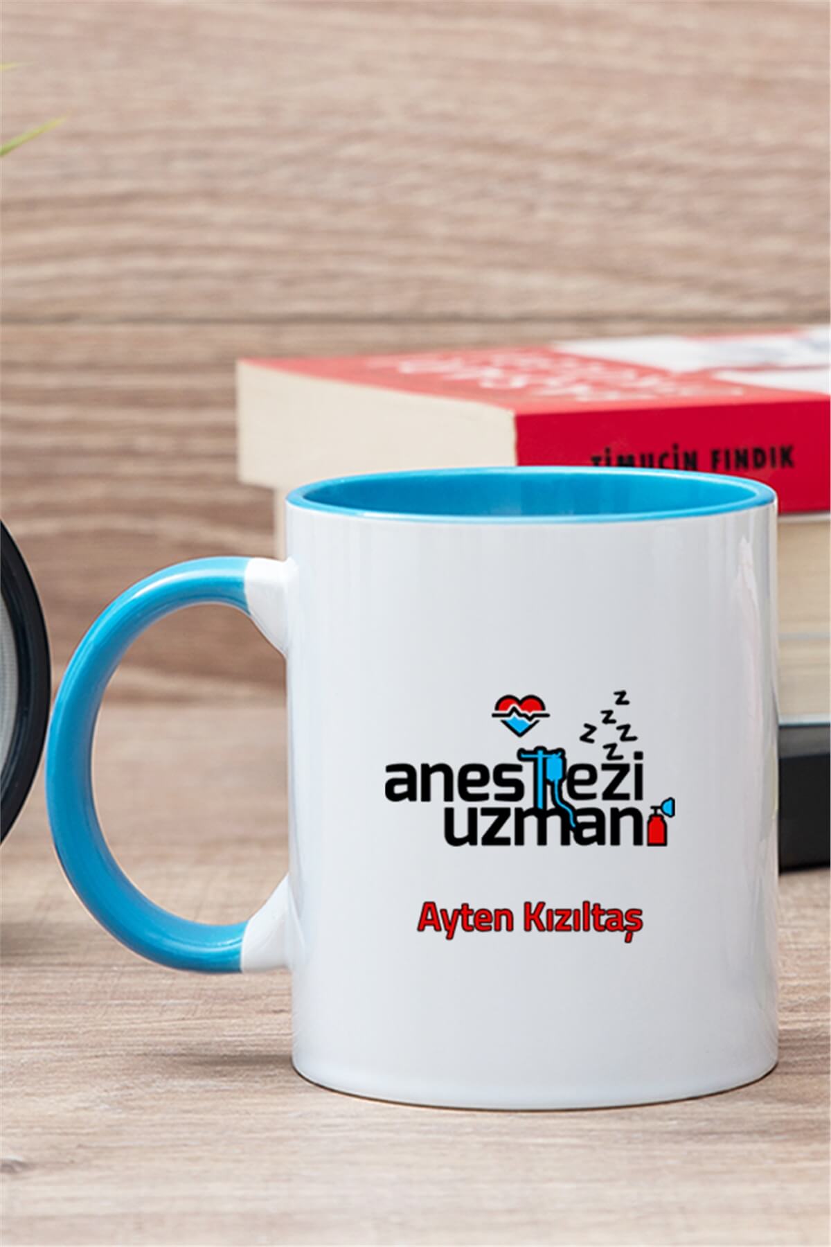 Anestezi Uzmanı İçi Renkli Kupa Bardak