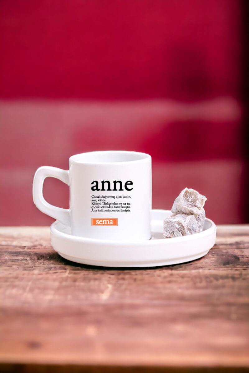 Anne Kelime Anlamı Concept Türk Kahvesi Fincanı
