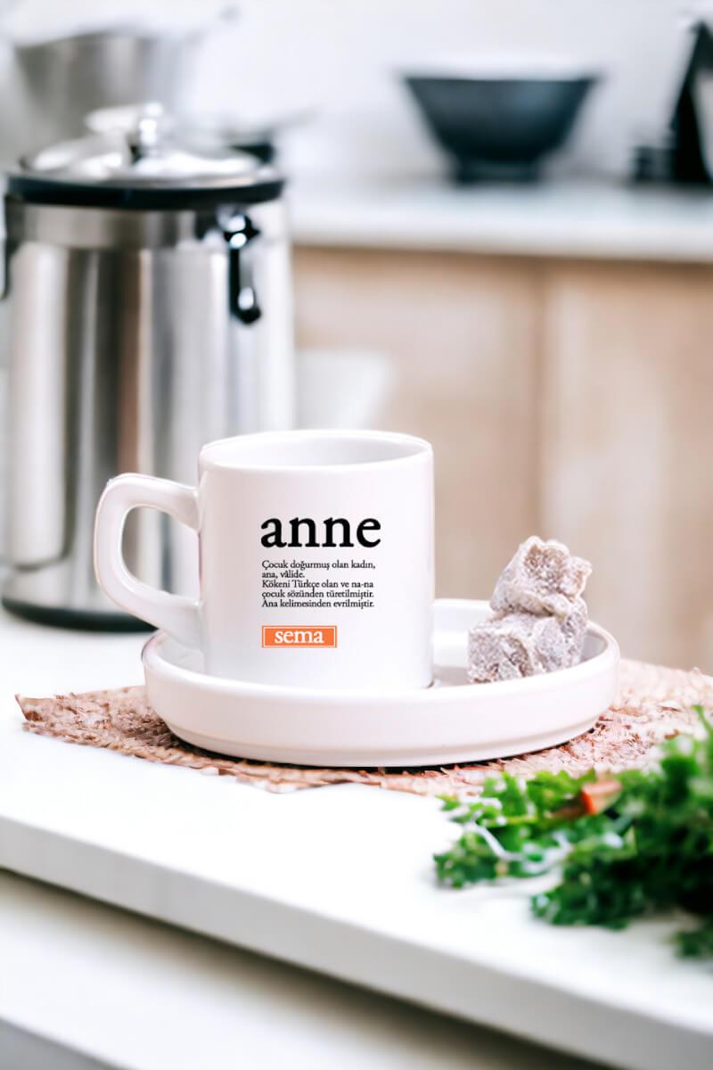 Anne Kelime Anlamı Concept Türk Kahvesi Fincanı