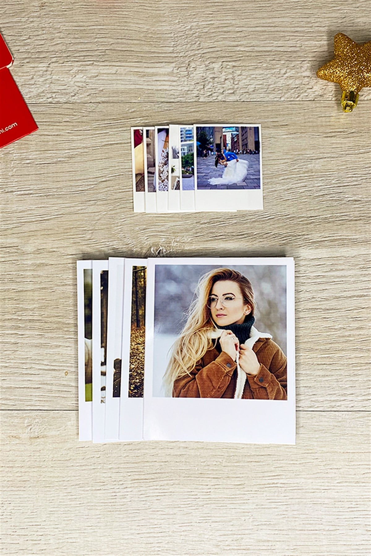 Anneye Dekoratif Hediye Fotoğraflı Ahşap Stand