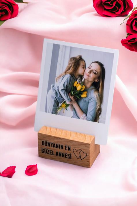 Anneye Hediye Polaroid Fotoğraf Seti