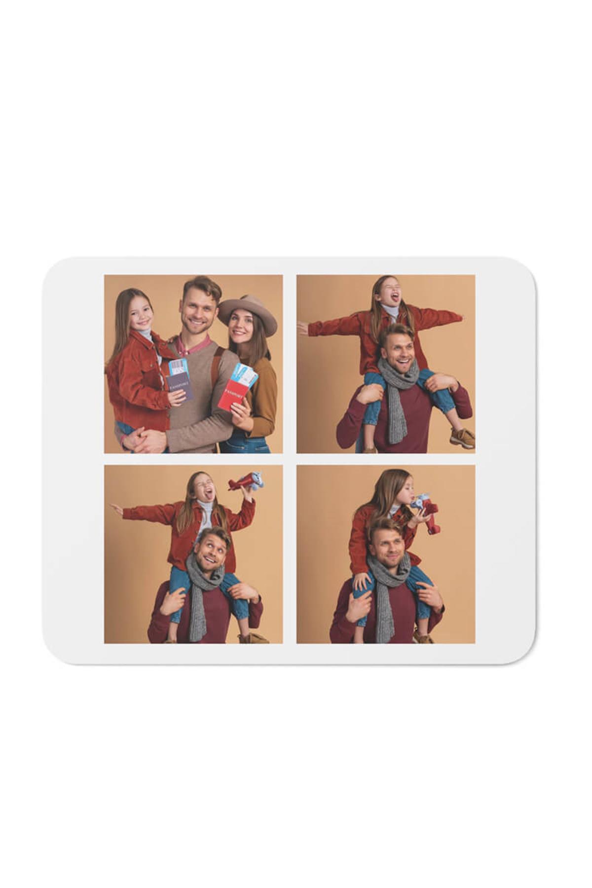 Babaya Ofis Hediyesi Fotoğraf Baskılı Mouse Pad