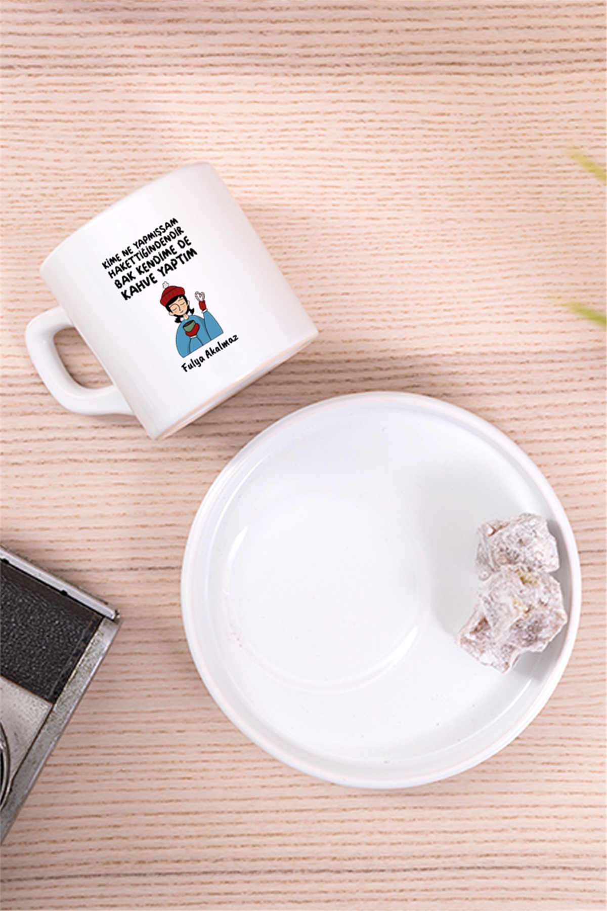 Bak Kendime De Kahve Yaptım Concept Türk Kahvesi Fincanı