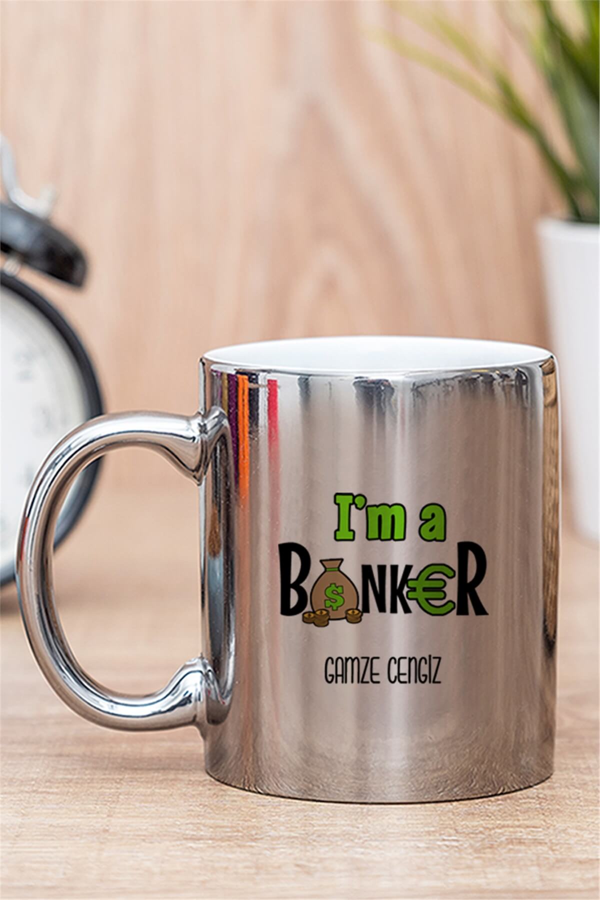 Bankacı Gold - Silver Kupa Bardak