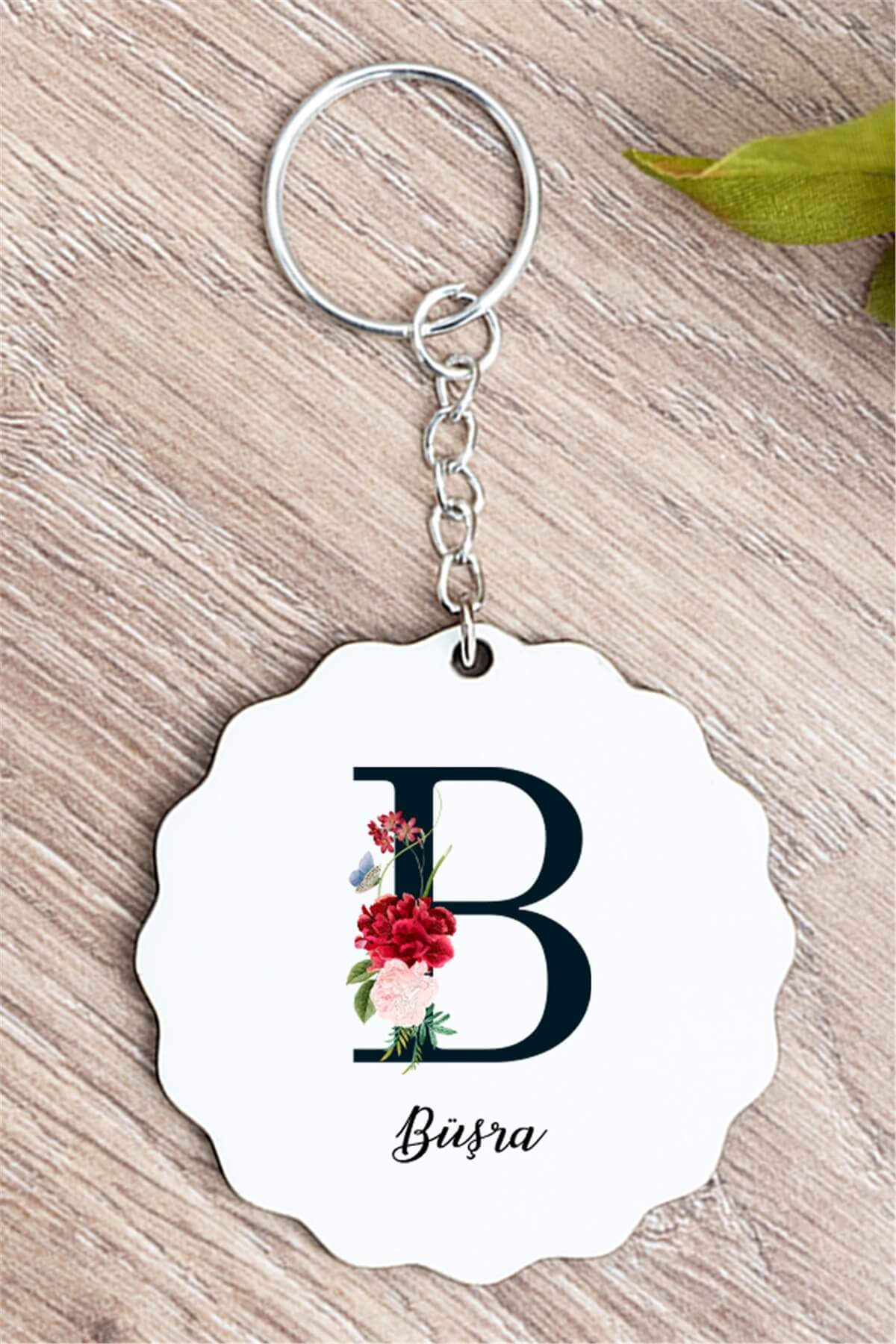 Baş Harfli ve İsimli Anahtarlık