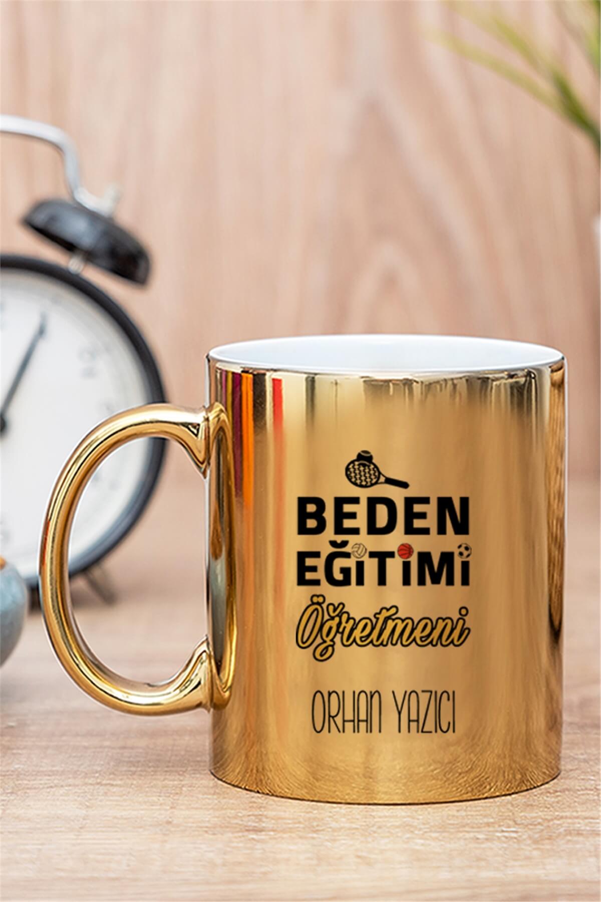 Beden Eğitimi Öğretmeni Gold - Silver Kupa Bardak