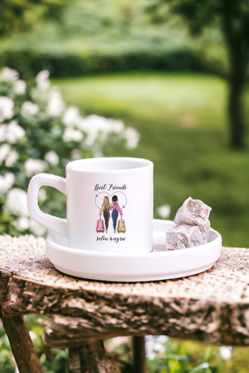 Best Friends Concept Türk Kahvesi Fincanı