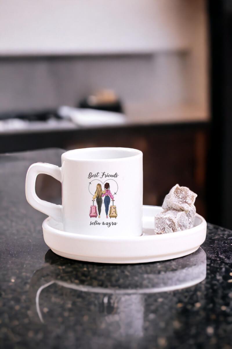 Best Friends Concept Türk Kahvesi Fincanı