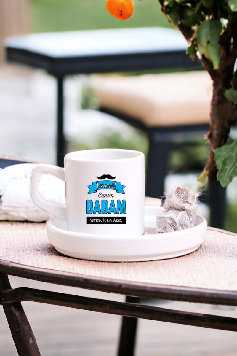 Canım Babam Concept Türk Kahvesi Fincanı