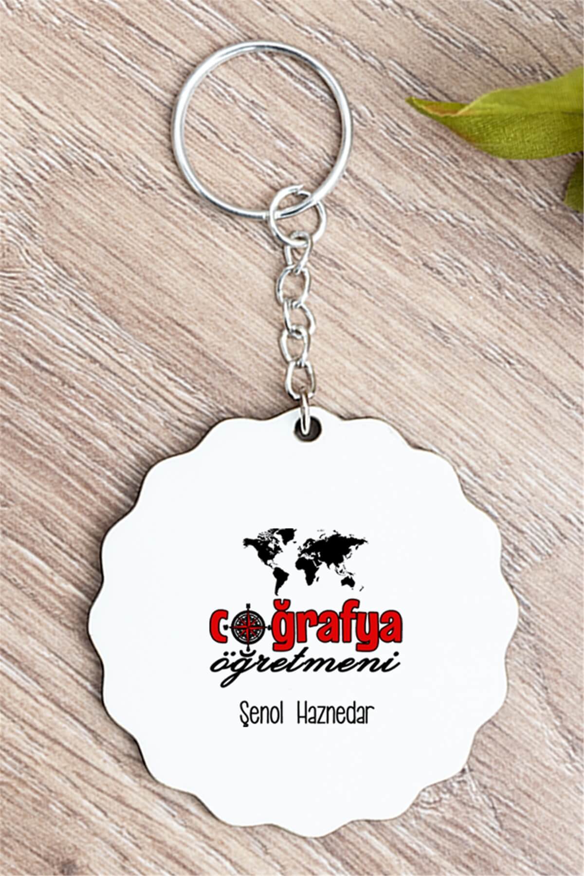 Coğrafya Öğretmeni Anahtarlık