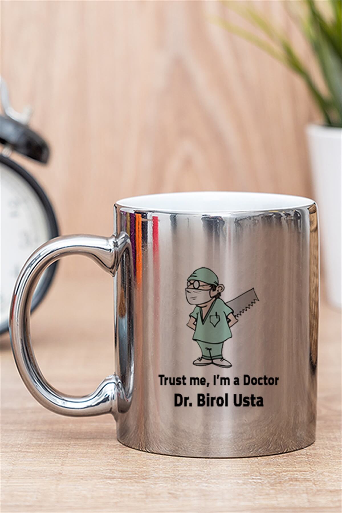 Doktor Esprili Gold - Silver Kupa Bardak