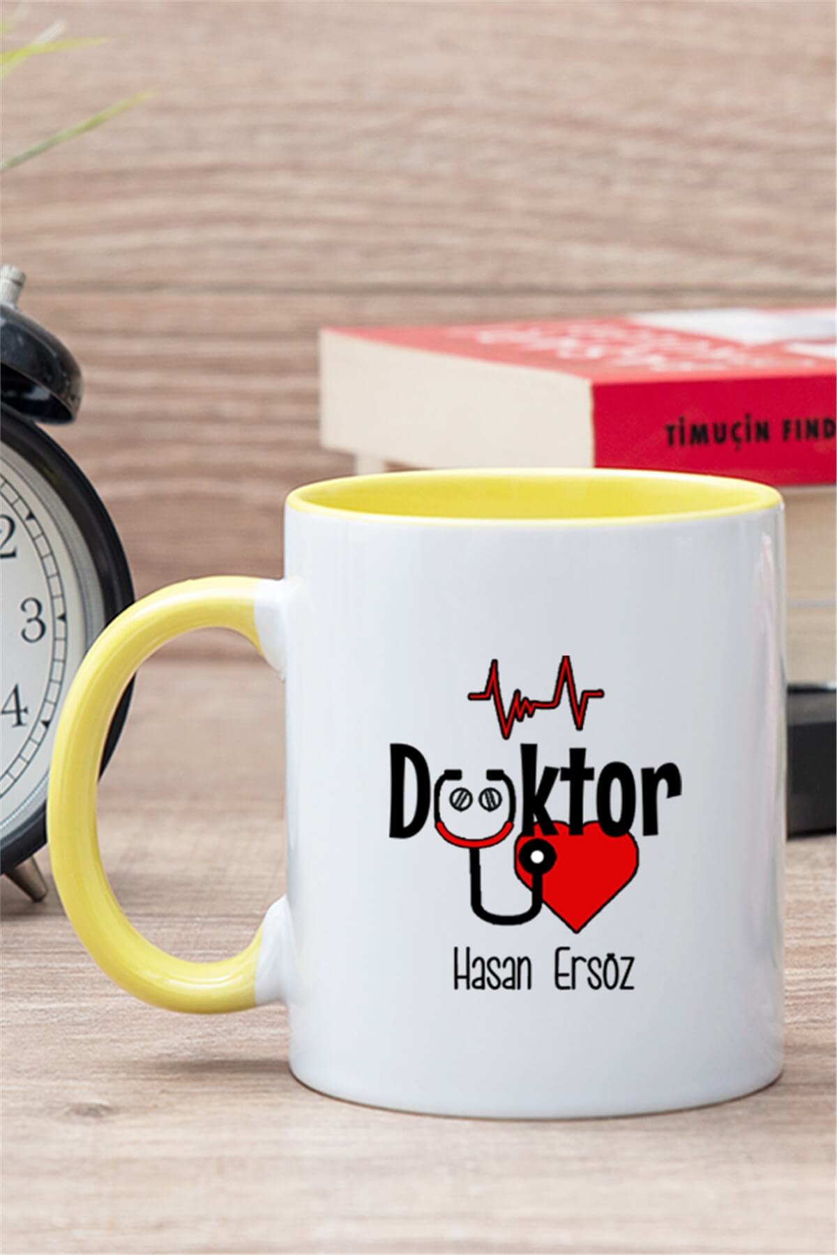 Doktor İçi Renkli Kupa Bardak
