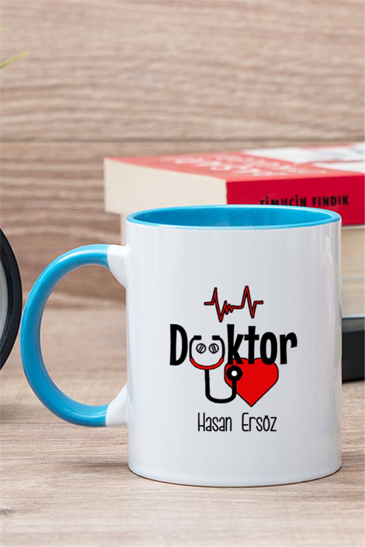 Doktor İçi Renkli Kupa Bardak