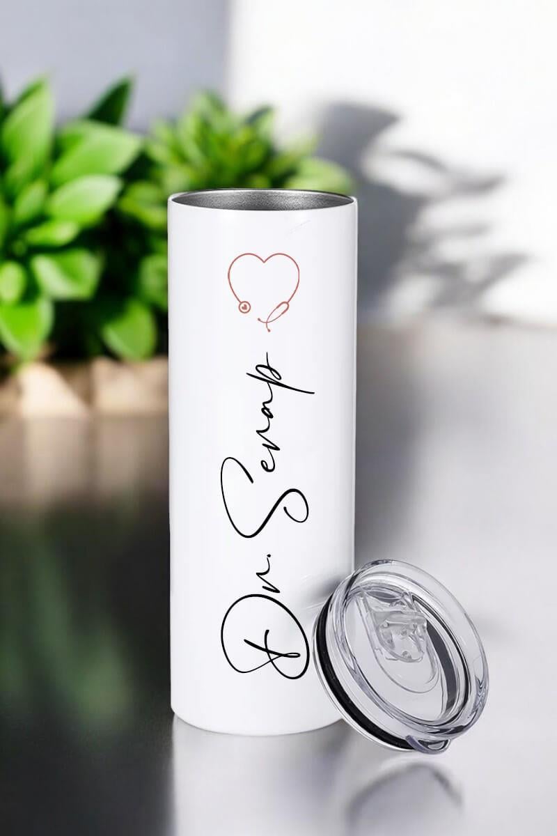 Doktora Özel Hediye Kişiye Özel Çelik Termos Bardak