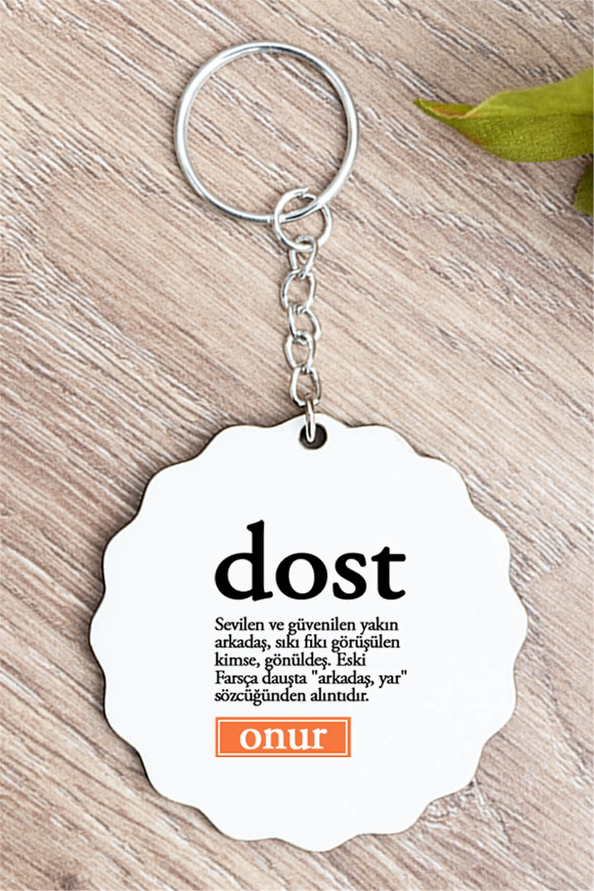 Dost Kelime Anlamı Anahtarlık