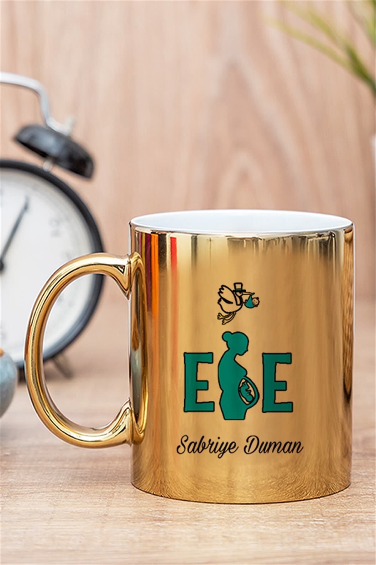 Ebe Gold - Silver Kupa Bardak