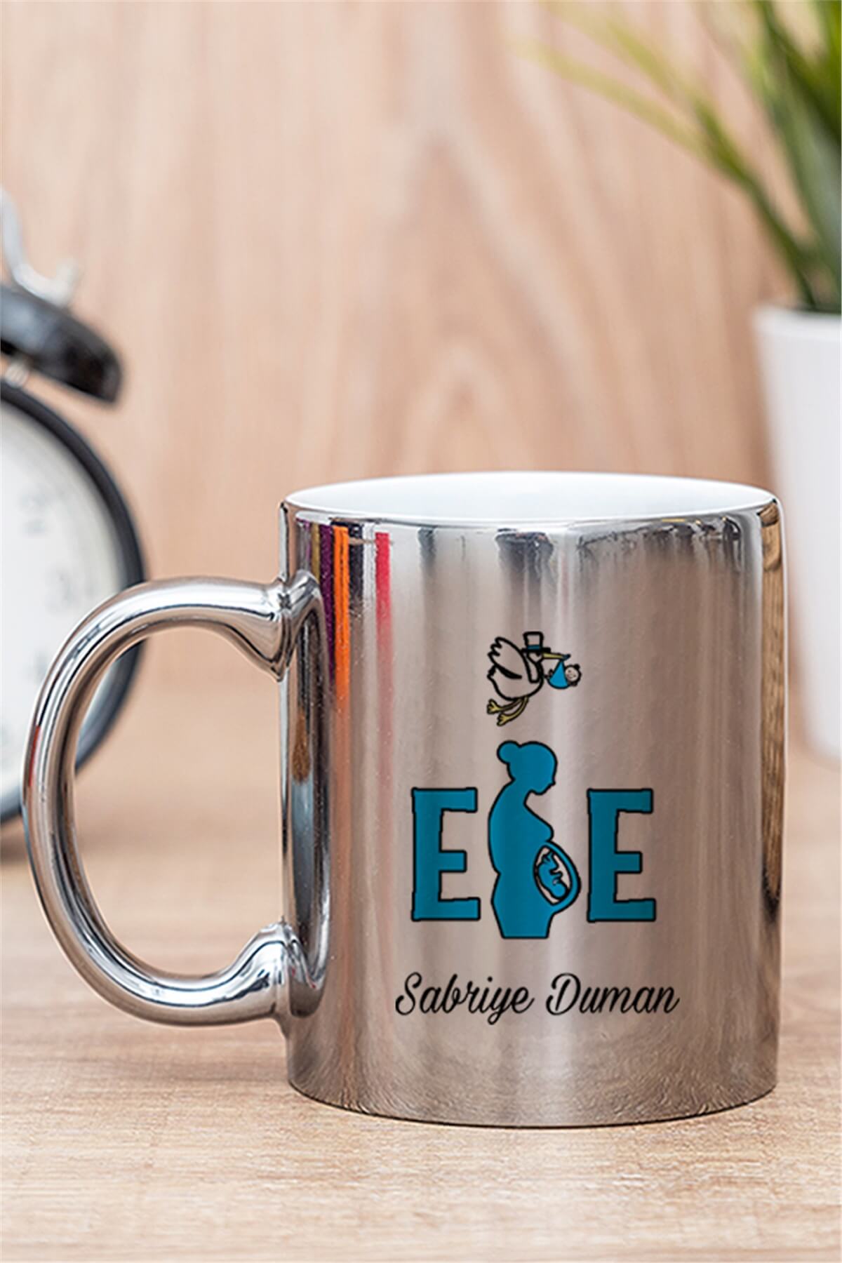 Ebe Gold - Silver Kupa Bardak