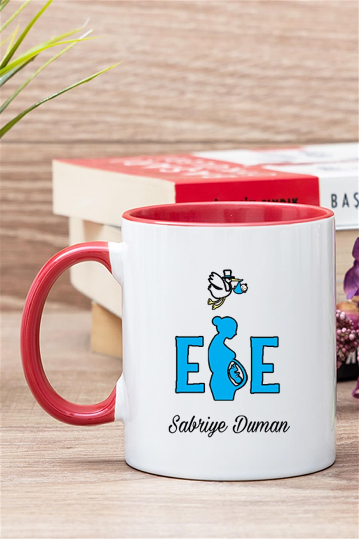 Ebe İçi Renkli Kupa Bardak