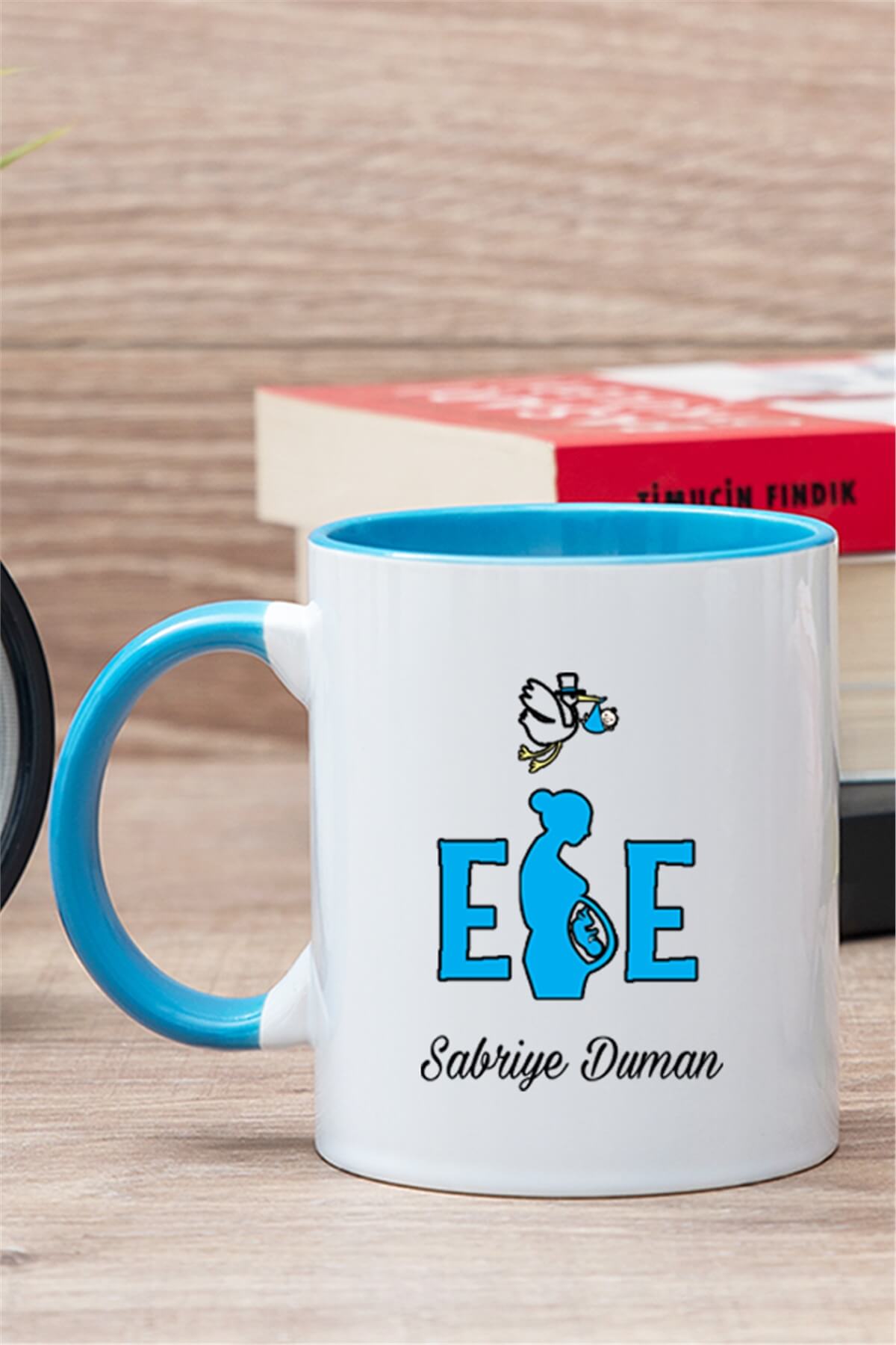 Ebe İçi Renkli Kupa Bardak