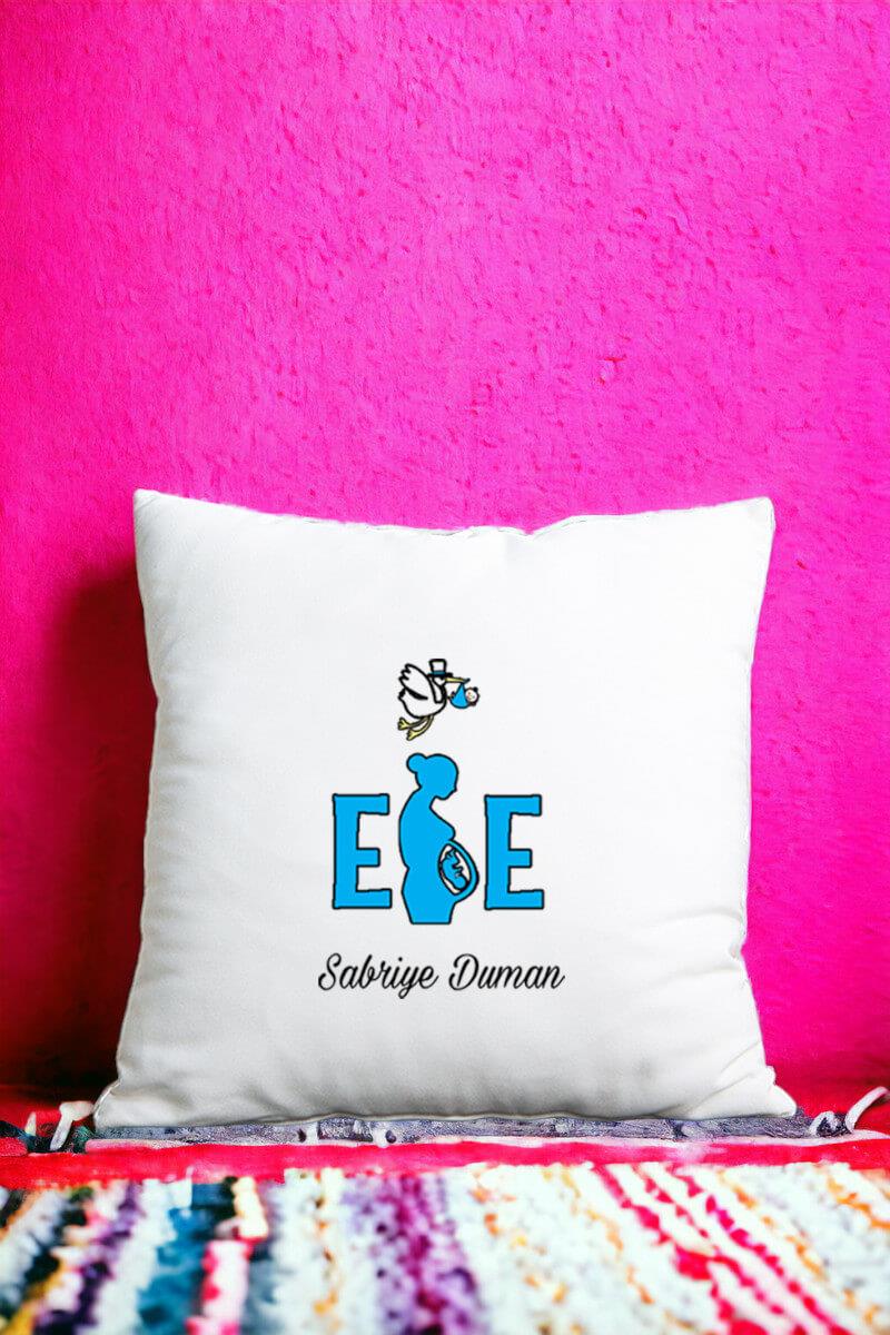 Ebe Saten Kare Yastık