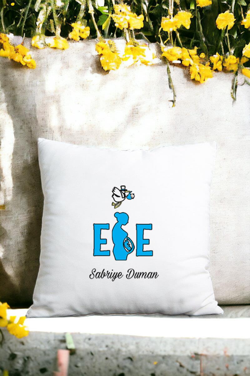 Ebe Saten Kare Yastık