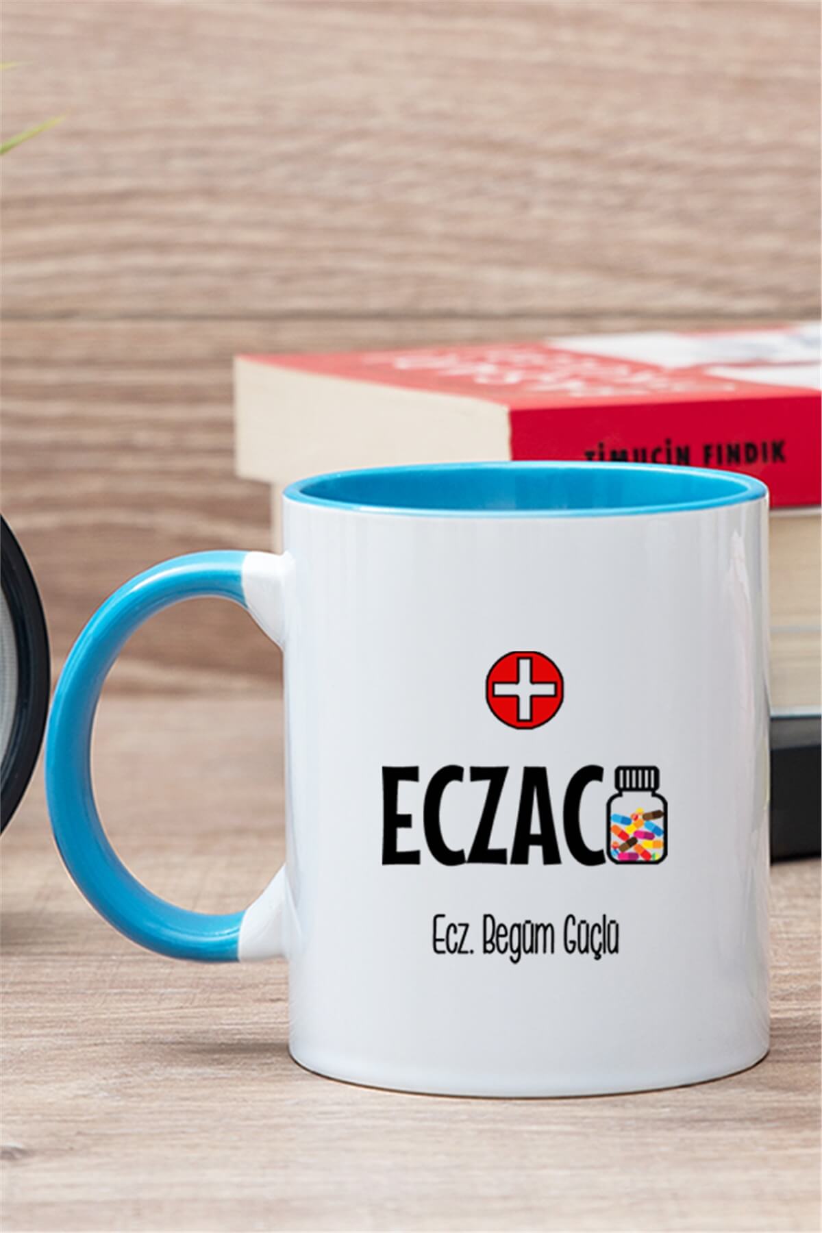 Eczacı İçi Renkli Kupa Bardak