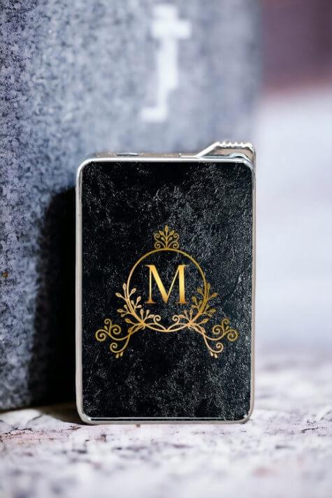 Erkeğe Hediye Baş Harf Tasarımlı Çakmak