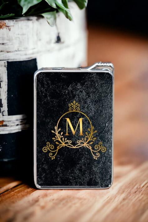 Erkeğe Hediye Baş Harf Tasarımlı Çakmak