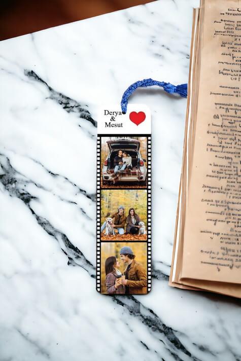 Film Şeridi Resimli Kitap Ayracı