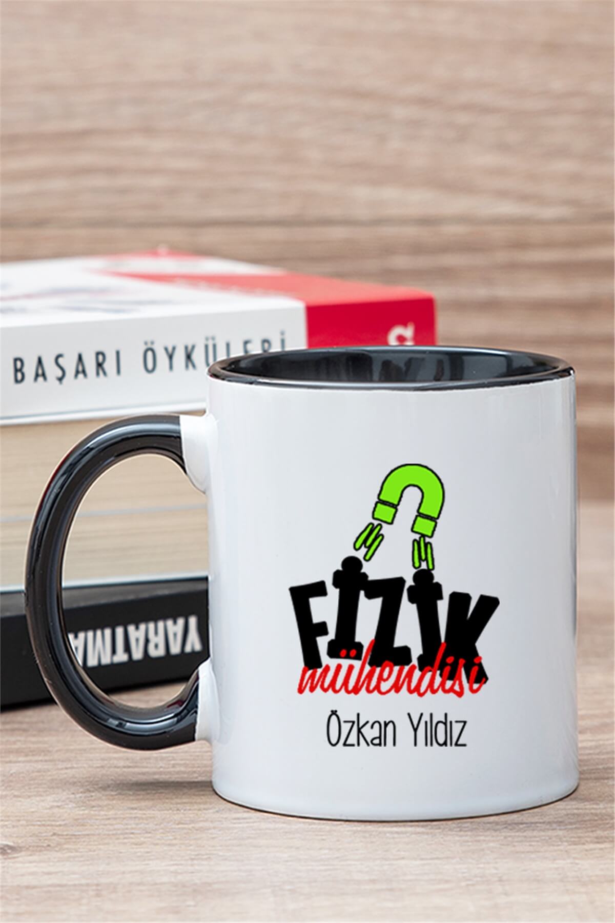 Fizik Mühendisi İçi Renkli Kupa Bardak