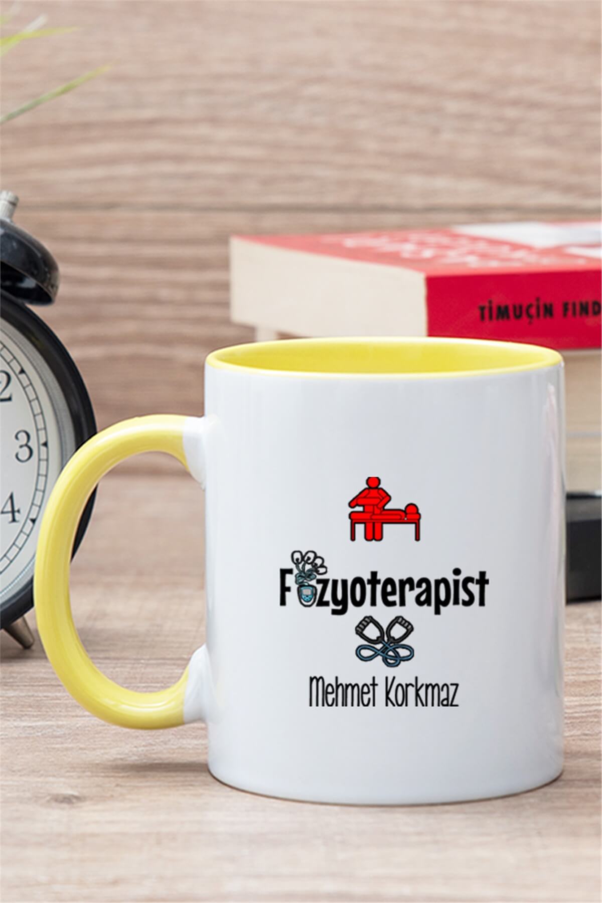 Fizyoterapist İçi Renkli Kupa Bardak