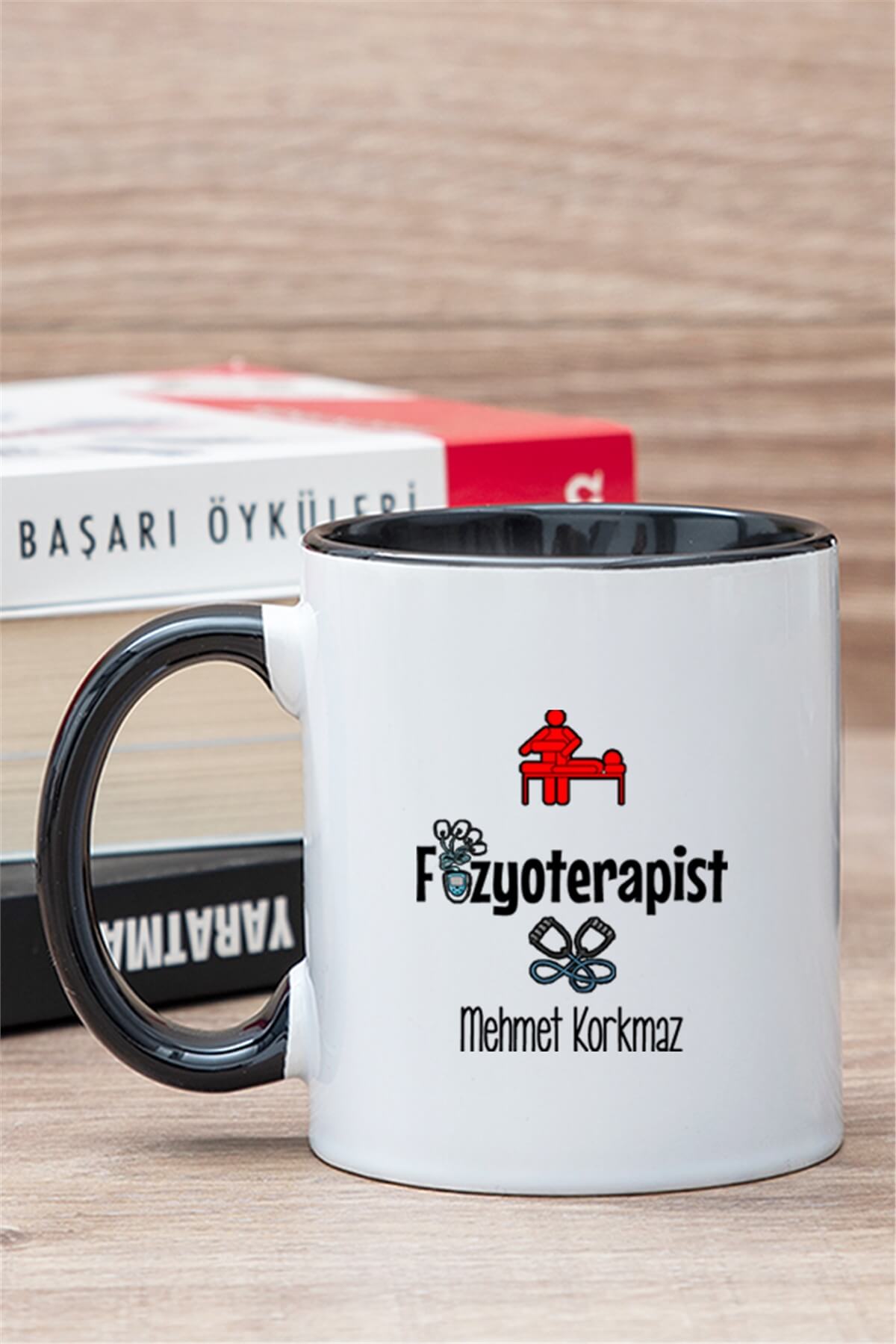 Fizyoterapist İçi Renkli Kupa Bardak