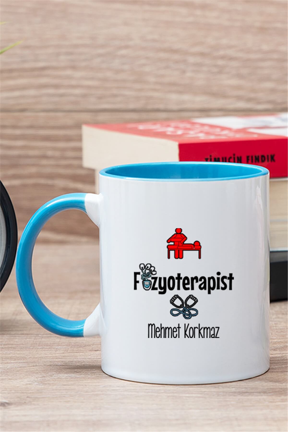 Fizyoterapist İçi Renkli Kupa Bardak