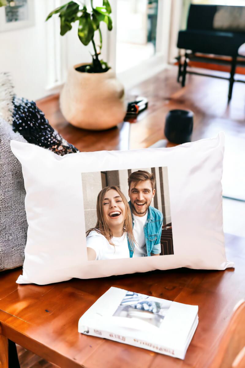 Fotoğraflı Dikdörtgen Yastık