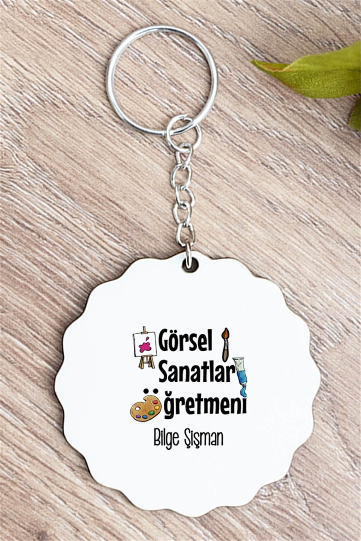 Görsel Sanatlar Öğretmeni Anahtarlık
