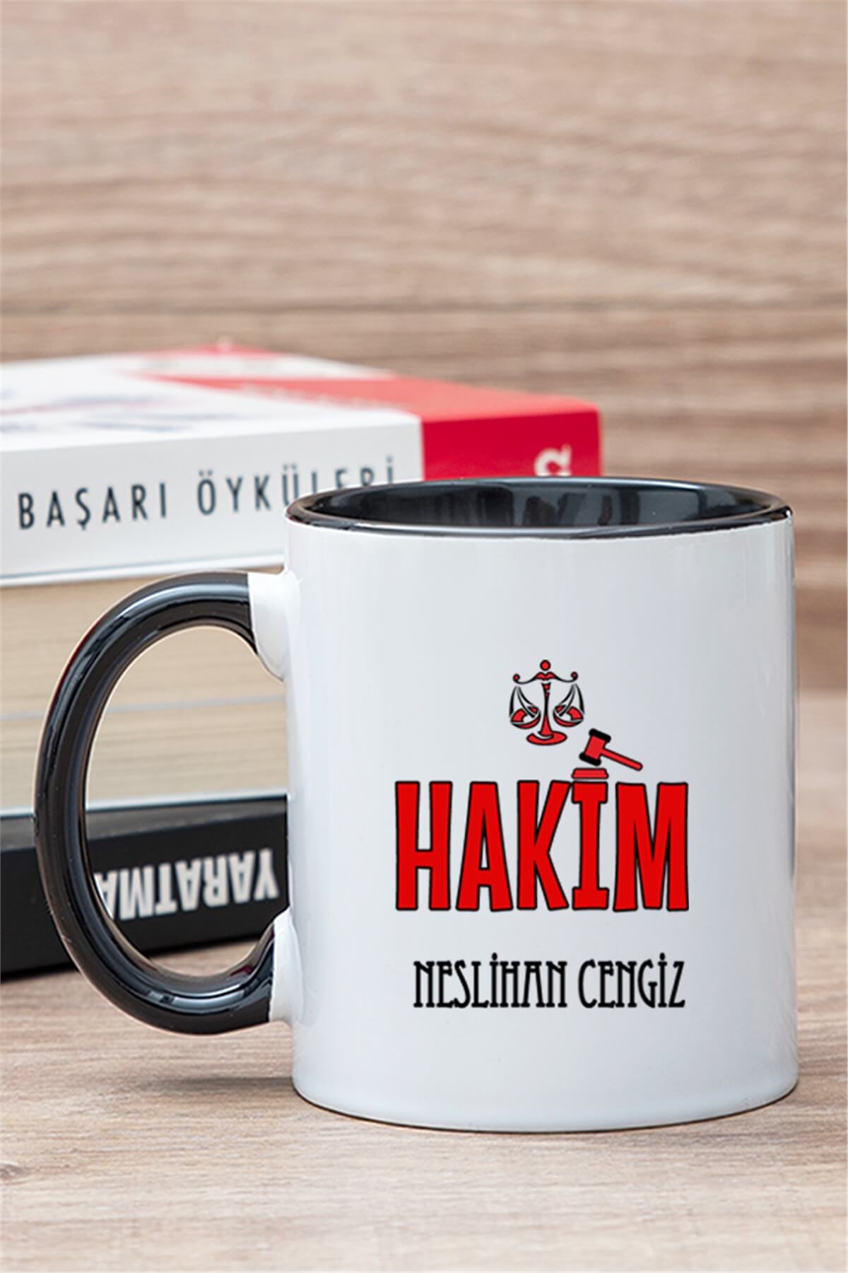 Hakim İçi Renkli Kupa Bardak