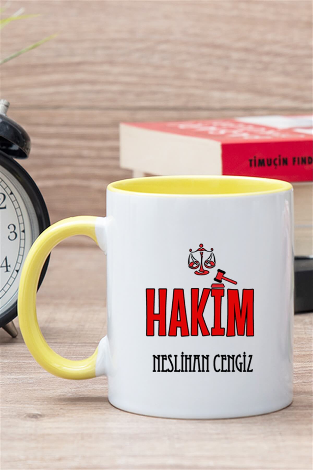 Hakim İçi Renkli Kupa Bardak