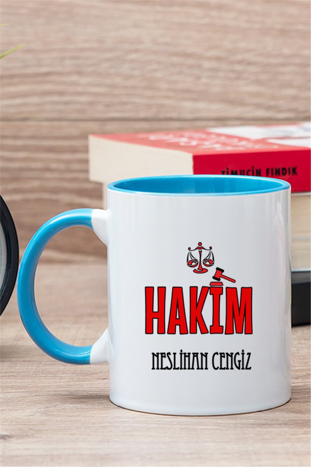Hakim İçi Renkli Kupa Bardak