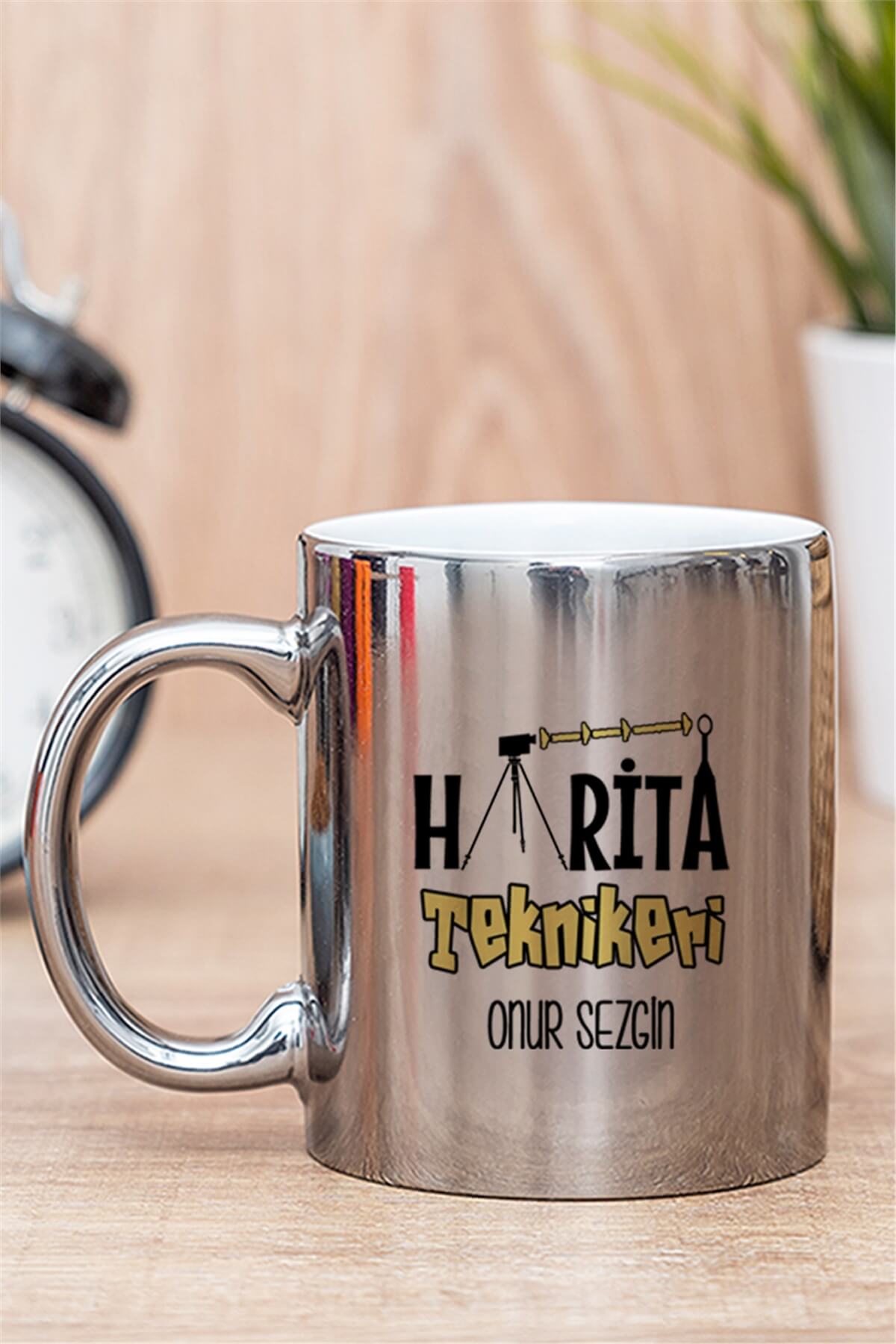 Harita Teknikeri Gold - Silver Kupa Bardak