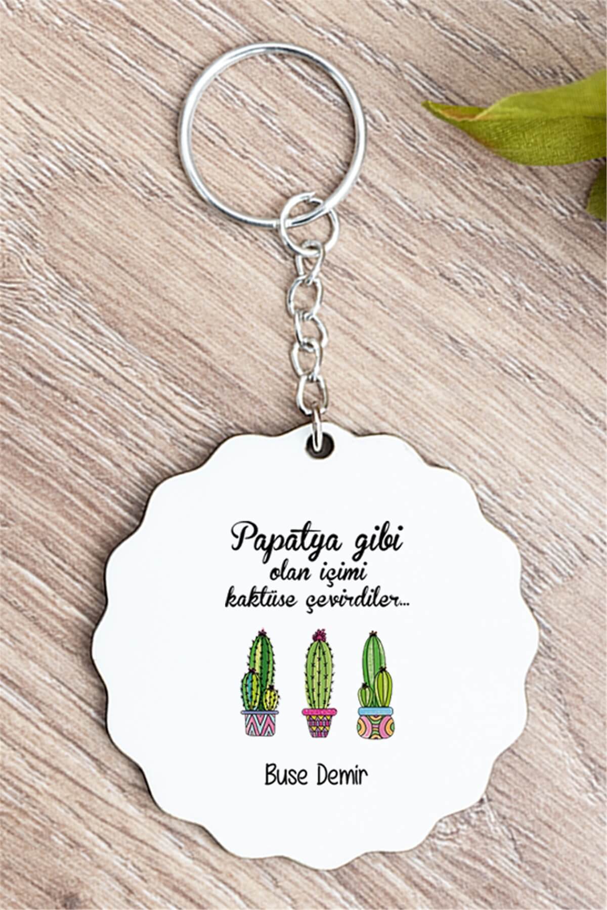 İçimi Kaktüse Çevirdiler Anahtarlık