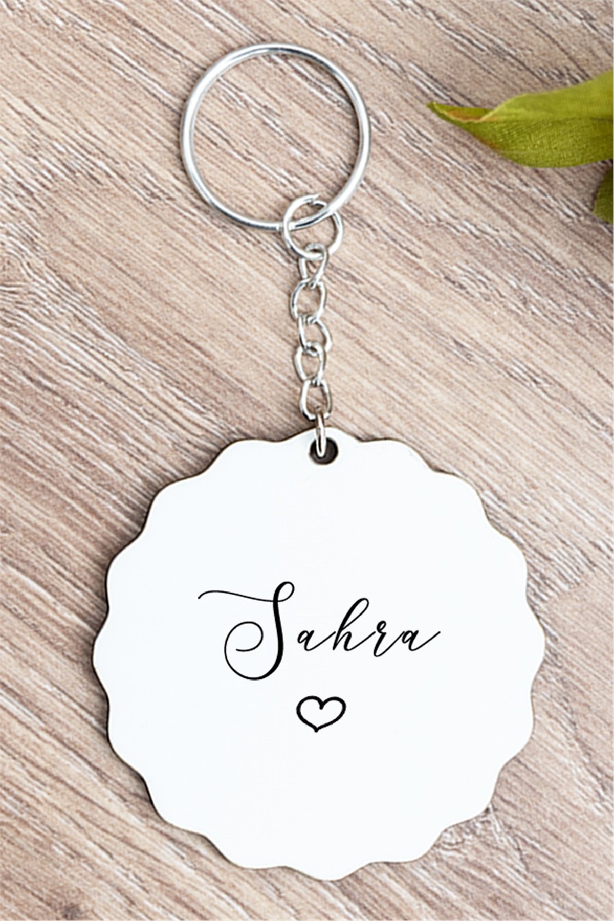 Kişiye Özel El Yazısı Tasarımlı İsimli Anahtarlık