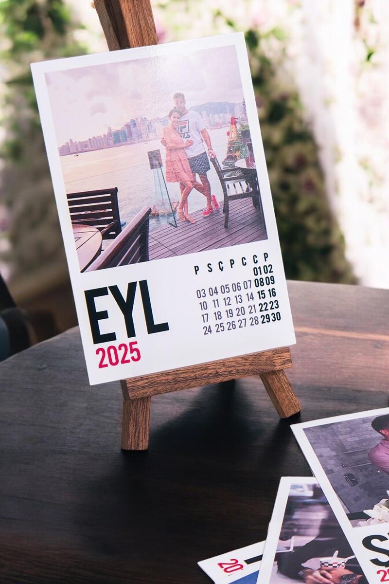 Kişiye Özel Fotoğraf Baskılı Masaüstü Takvim