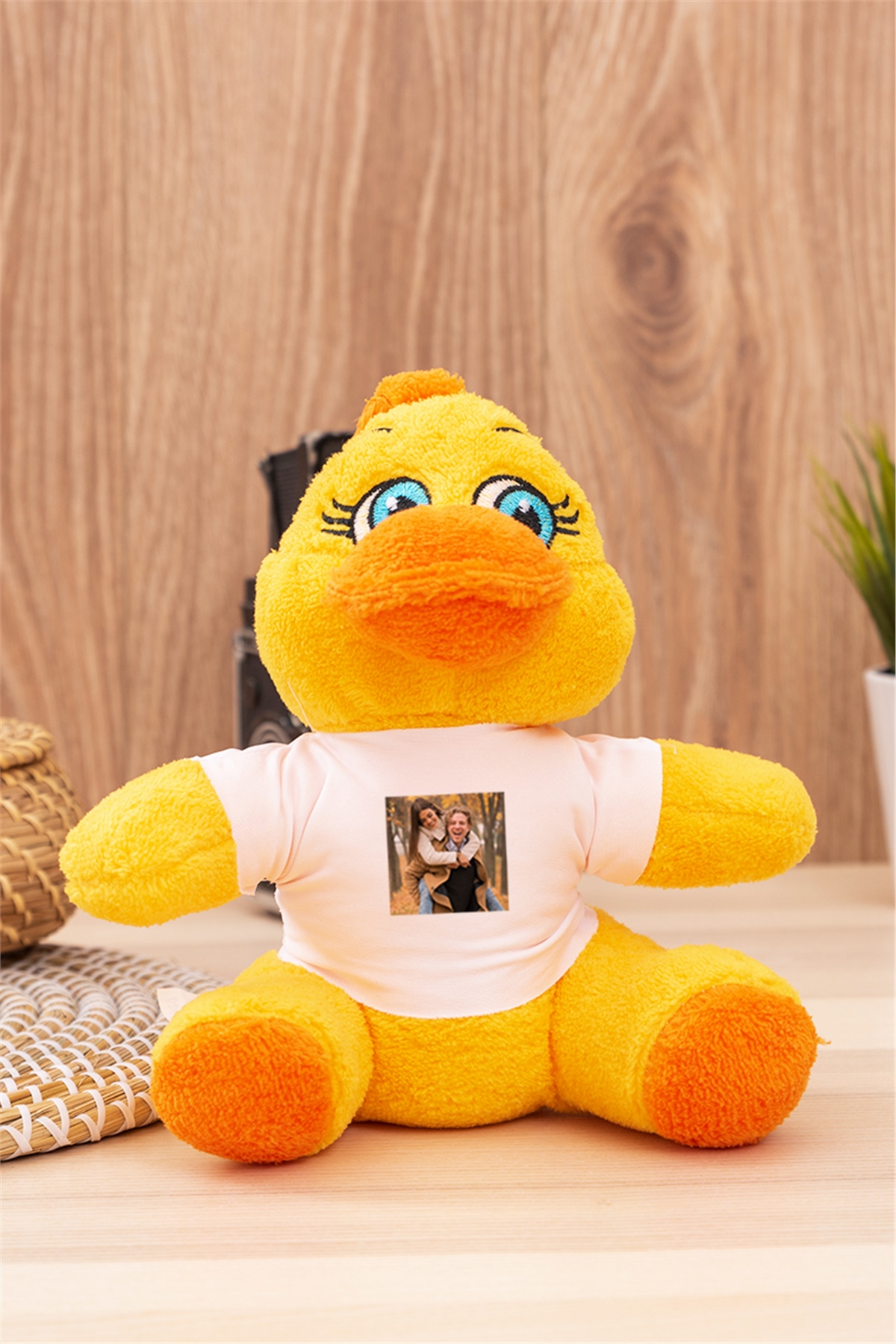 Kişiye Özel Fotoğraflı Peluş Civciv
